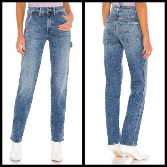 💕MOTHER💕 High Waisted Utility Jeans ~ So Long - Picture 4 of 16